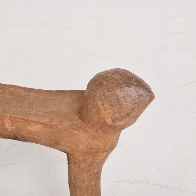Mid-Century Modern 1970s Milking Stool French Modernist Style Pierre Jeanneret For Sale - Image 3 of 8