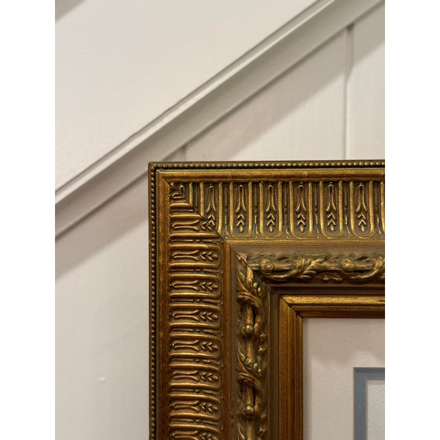 White 1995 Watercolor of Cathedral Ruins at St. Andrews - Framed, Signed Original Artwork For Sale - Image 8 of 11