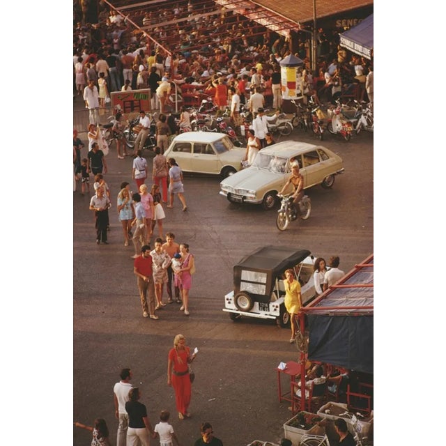 Slim Aarons, Saint-Tropez, Estate Stamped Photographic Print, 1970 / 2020s For Sale
