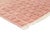 Warm terracotta, textured into a modern grid. This hand-knotted Moroccan wool rug features a structured square pattern...