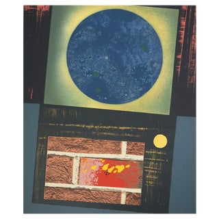 Max Ernst, Door Overlooking the Moon, Original Lithograph For Sale
