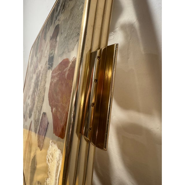 Mid-Century Modern Italian Mineral Specimen Serving Tray For Sale - Image 4 of 11