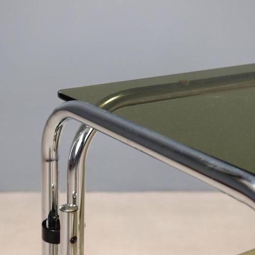 Vintage Silver Bar Cart, 1970s For Sale - Image 4 of 10