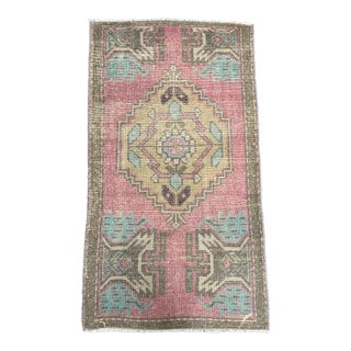 Turkish Yastik Rug 1'9" x 3'2" For Sale