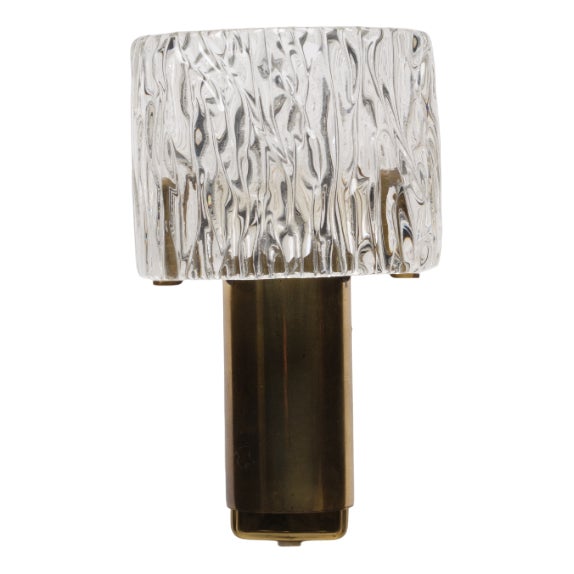 Wall Lamp by Carl Fagerlund for Orrefors, 1965 For Sale