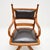 Wood Victorian Swivel Desk Chair in Bentwood and Leather, 1890s For Sale - Image 7 of 12