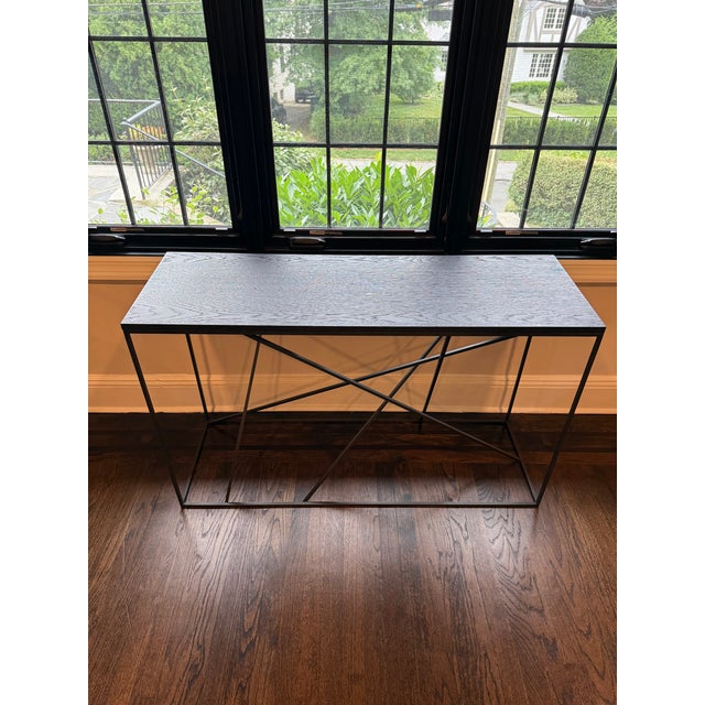 Black Michael Dawkins Console Table For Sale - Image 8 of 10