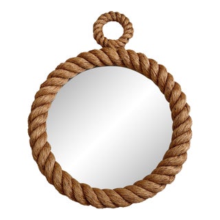 Rope Round Mirror For Sale