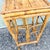 Mid 20th Century Vintage Burnt Tortoise Shell Finished Bamboo Pedestal/Plant Stand For Sale - Image 5 of 7