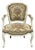 Louis XV Style Cabriolet Armchair, 1970s For Sale