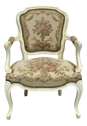 Louis XV Style Cabriolet Armchair, 1970s