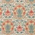 Morris & Co. Iris & Rose Wallpaper in Indigo/Crimson For Sale