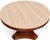 Mediterranean Revival / Old World Tuscan Style Substantial and beautifully crafted round coffee table featuring a genuine...