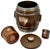 Fine Quality Antique American Solid Bronze and Sterling Silver 3 Piece Tobacco Humidor Smoking Set Circa 1890s For Sale - Image 4 of 18