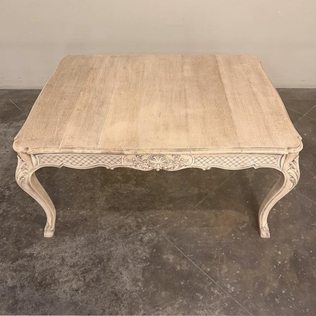 Country French Liègeois Régence Style Stripped Oak Writing Table For Sale - Image 13 of 18