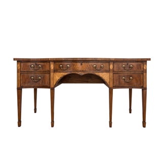 Reproduction 18th C. George III Mahogany Sideboard For Sale