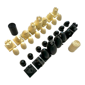 Set of Michael Graves Chess and Checker Pieces