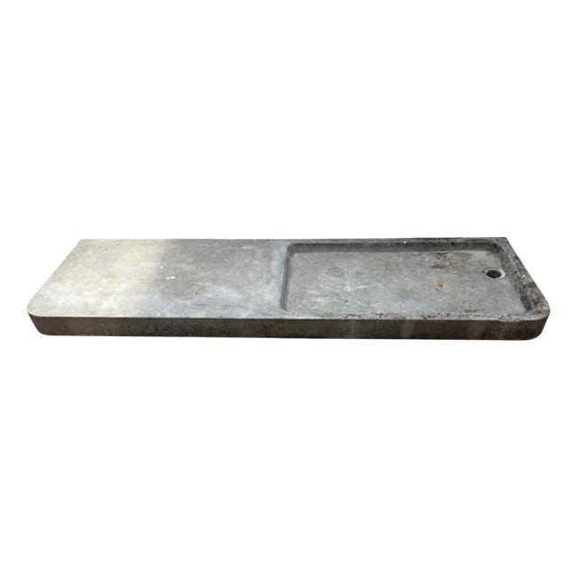 Large Antique Blue Stone Sink, 1800s For Sale