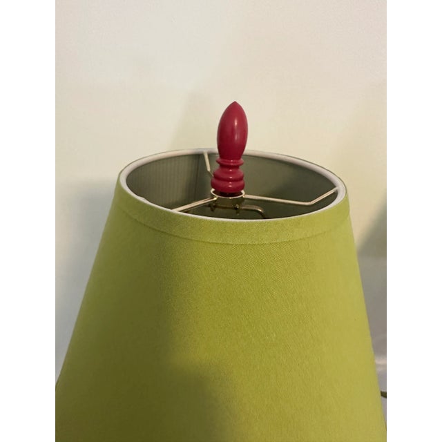 Wood Vintage Palm Tree Lamps - a Pair For Sale - Image 7 of 12