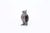 Silver-Gilded and Stone Miniature Owl, in Very Good conditions. Designed from 2000 This piece has an attribution mark, I...