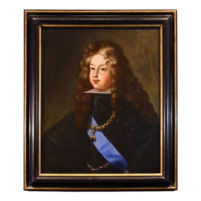 Circle of Hyacinthe Rigaud, Portrait of Philip V, King of Spain, 1699, Oil on Canvas For Sale