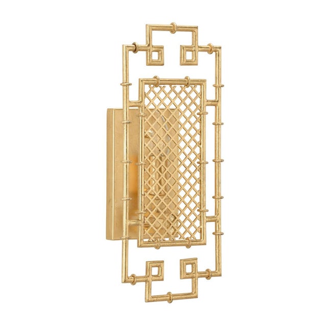 Chelsea House Inc Chelsea House Benton Sconce in Gold For Sale - Image 4 of 4