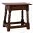 19th Century English Carved Oak Joint Stool For Sale