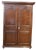 18th Century Louis XIV French Oak Wardrobe For Sale