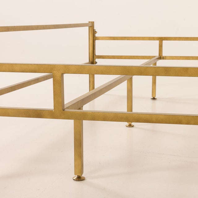 Italian Brass Bed by Ciansky, Shelba, and Luciano Frigerio for Frigerio Di Desio, 1960s For Sale - Image 17 of 18