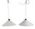 Modern Danish Pendant Lamps, 1970s, Set of 2 For Sale