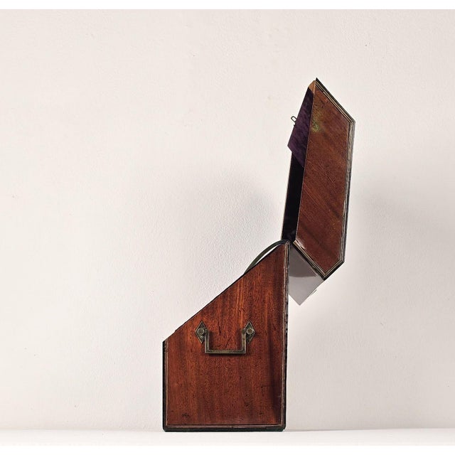 Rare Large Mahogany Cutlery Box, England Circa 1880 For Sale - Image 4 of 7