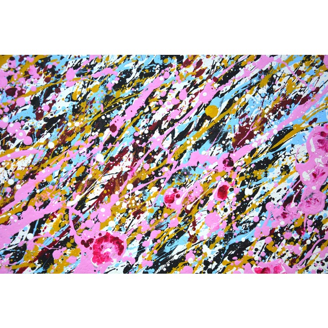 Early 21st Century Expression With Pink.Modern Original Painting. For Sale - Image 5 of 11