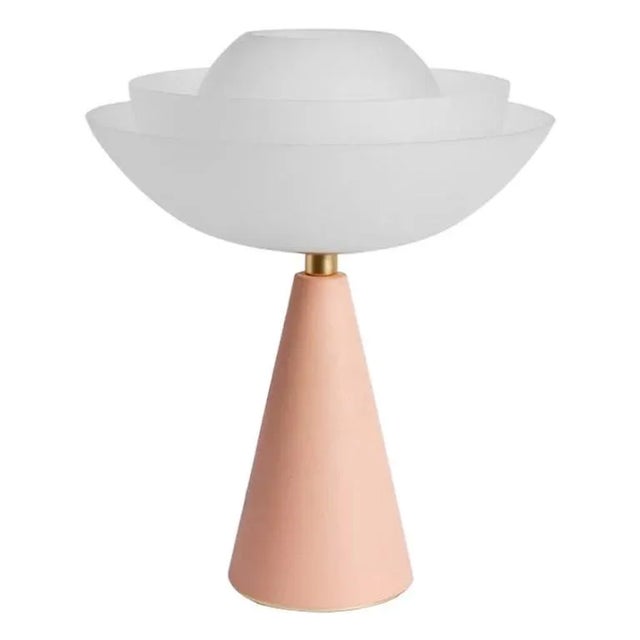 Not Yet Made - Made To Order Pink Lotus Table Lamp by Mason Editions For Sale - Image 5 of 5