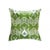 Contemporary Green Color Turkish Silk Ikat Pillow 20'' X 20'' For Sale - Image 3 of 3