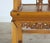 Brown Antique Chinese Carved Elm Southern Official's Hat Armchair With Qilin Splat For Sale - Image 8 of 8