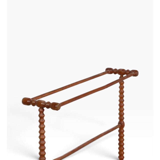 Late 19th Century Victorian Jenny Lind Style Drying Rack For Sale - Image 9 of 10
