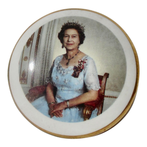 Queen Elizabeth 40th Annaversary Trinket Box 1992