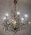 Brass and Lead Crystal Chandelier from Palwa, 1960s For Sale - Image 12 of 13