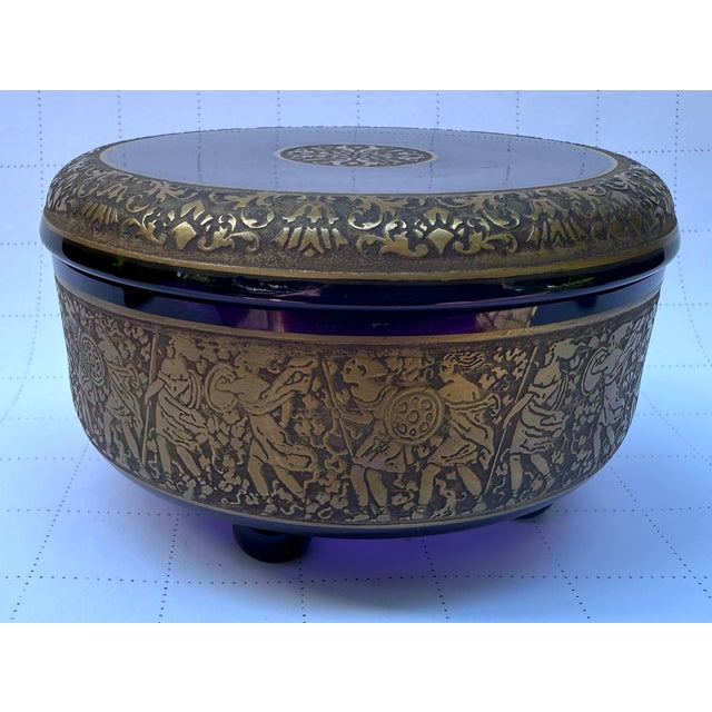 Moser Glassworks Art Nouveau Moser Karlsbad For Sale - Image 4 of 7
