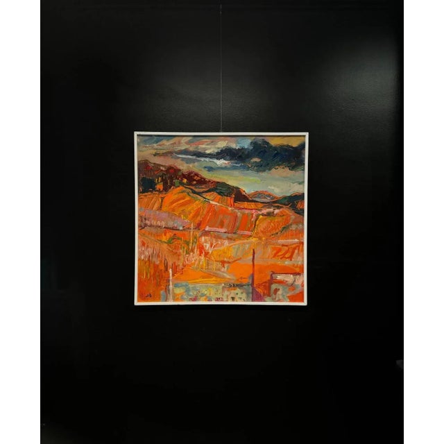 Jean Krillé’s paintings are known for their expressive use of color and dynamic, abstract forms, blending realism with...