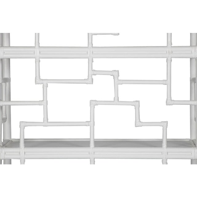 White Tibet Etagere in White For Sale - Image 8 of 9