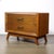 Paul Frankl Mid-Century Paul Frankl Cerused Oak Chest of Drawers & X-Form Brass Pulls For Sale - Image 4 of 17