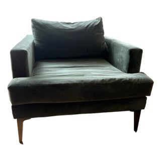 West Elm Andes Chair For Sale