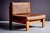 Modular Lounge Chairs in Oak and Leather, Germany, 1970s, Set of 3 For Sale - Image 4 of 10