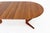 1960s Vintage Danish Round Extendable Dining Table in Teak, 1960s For Sale - Image 5 of 7