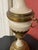 Vintage 1970s Stiffel Brass & White Lamps - a Pair For Sale - Image 6 of 13