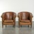 Large Vintage Sheepskin Club Armchairs, Set of 2 For Sale - Image 15 of 15