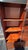 Vintage Mid Century Modern Three Bay Bookcase Wall Unit W Glass Cabinet Doors For Sale - Image 11 of 17