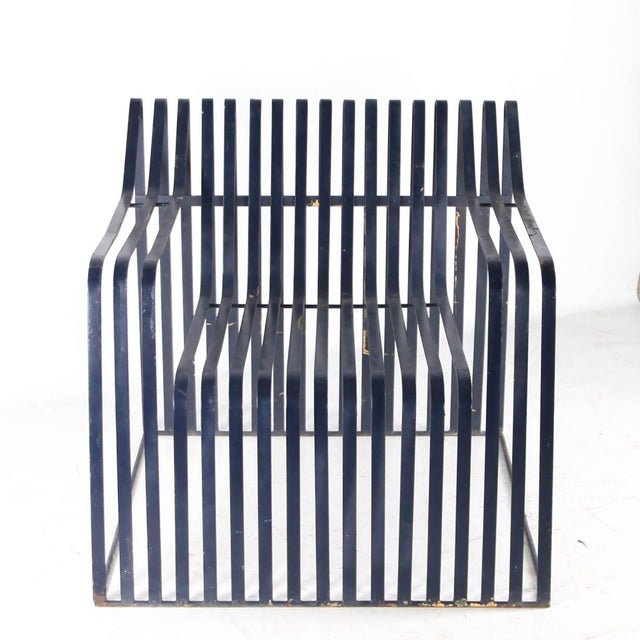 Metal Vintage Metal Armchairs, 1970s, Set of 2 For Sale - Image 7 of 18