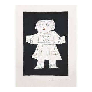 "Une Poupee Decoupee" 1980s Pablo Picasso Estate Lithograph For Sale